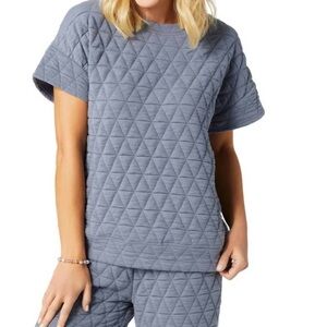 NWT COCO + CARMEN Quilted Top